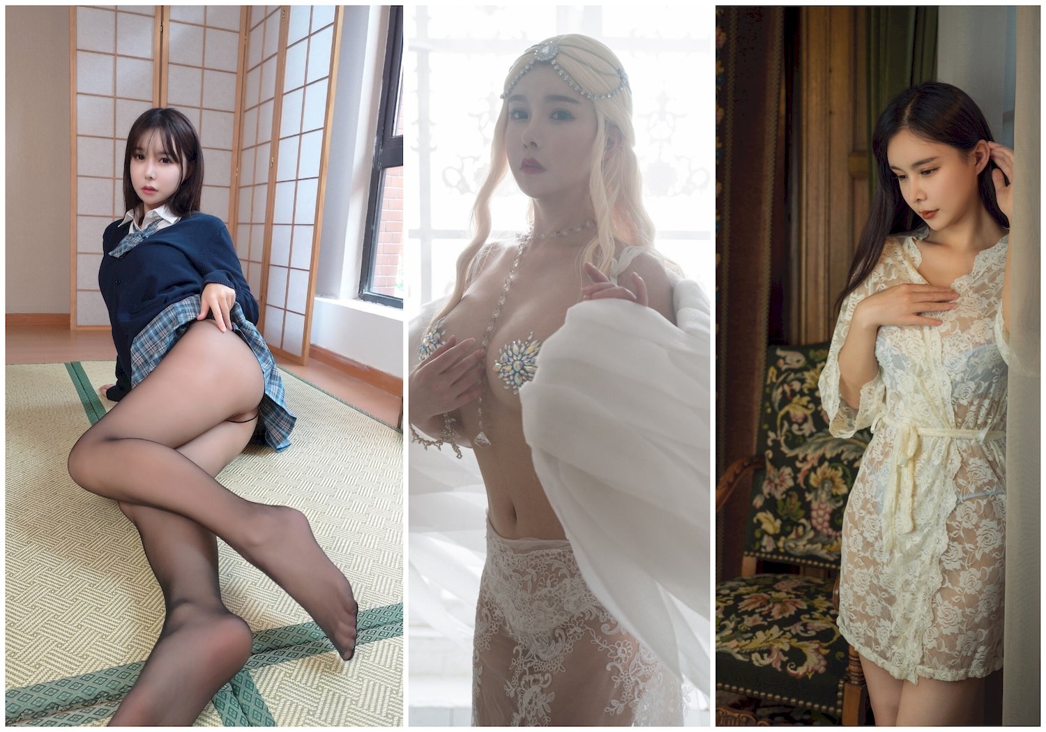 亚马逊鲶鱼写真图片 性感美少女 网红模特