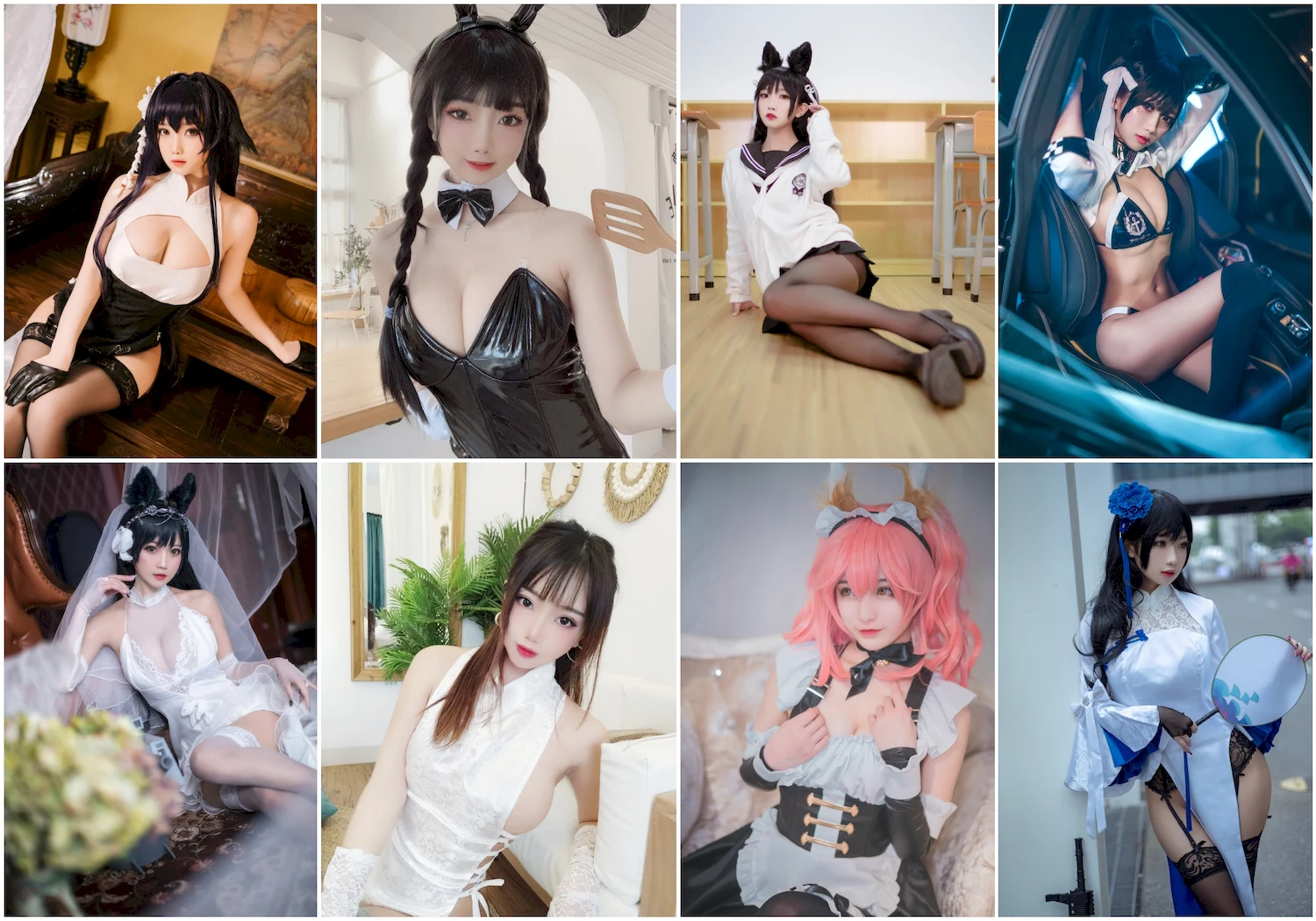 鬼畜瑶在不在w写真图片 性感美少女 网红模特