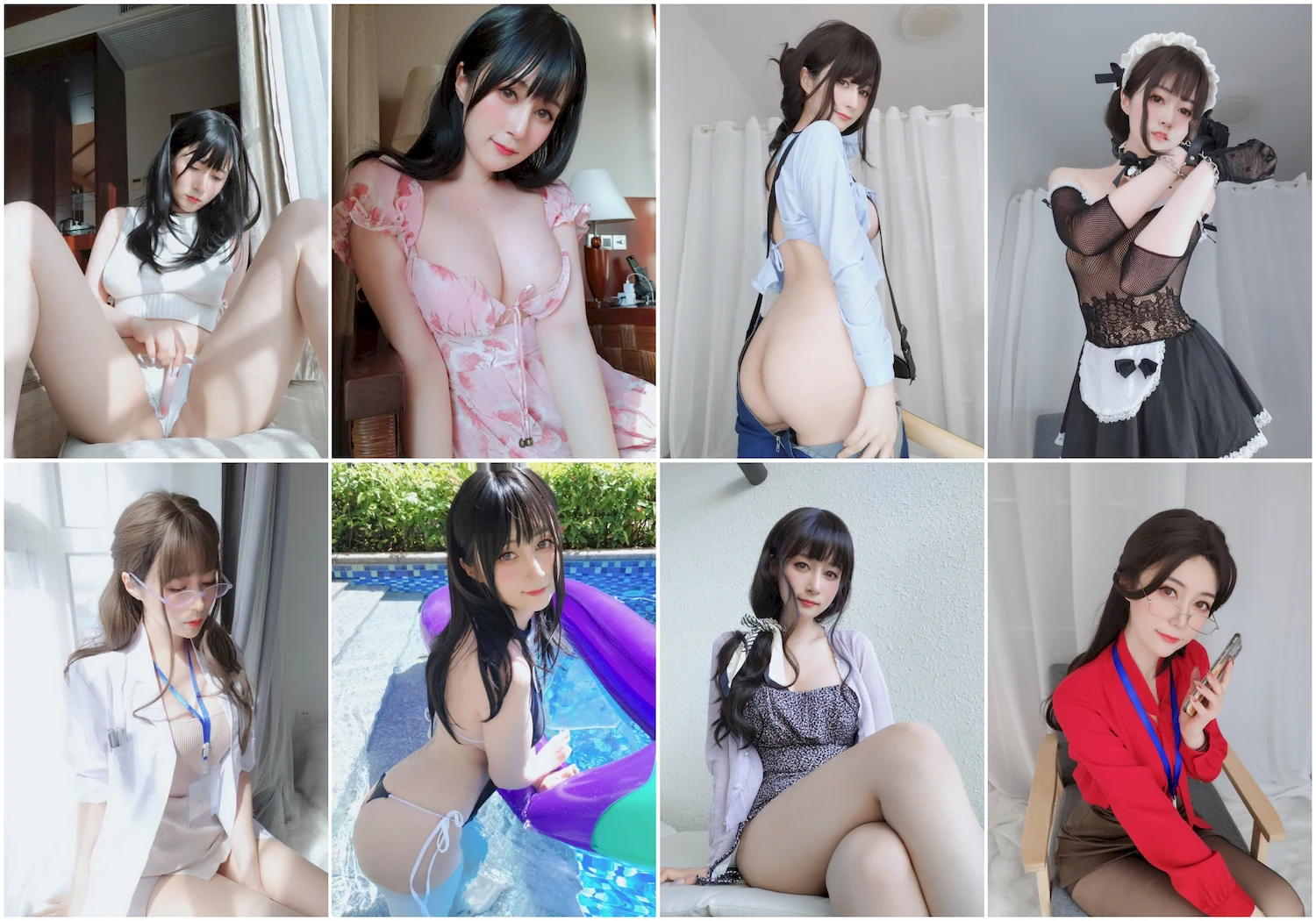 白银81写真图片 性感美少女 网红模特