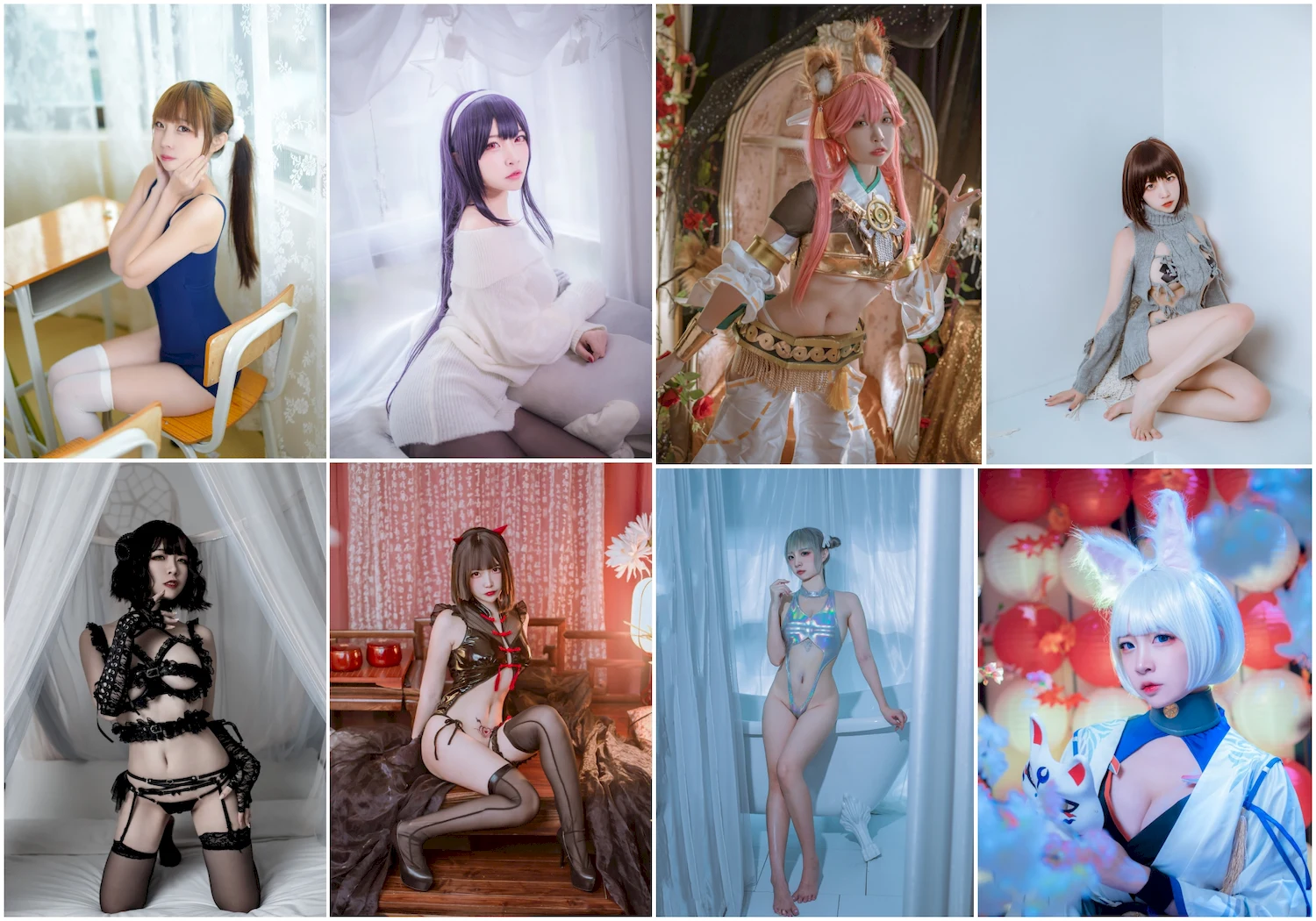 二佐Nisa写真图片 性感美少女 网红模特