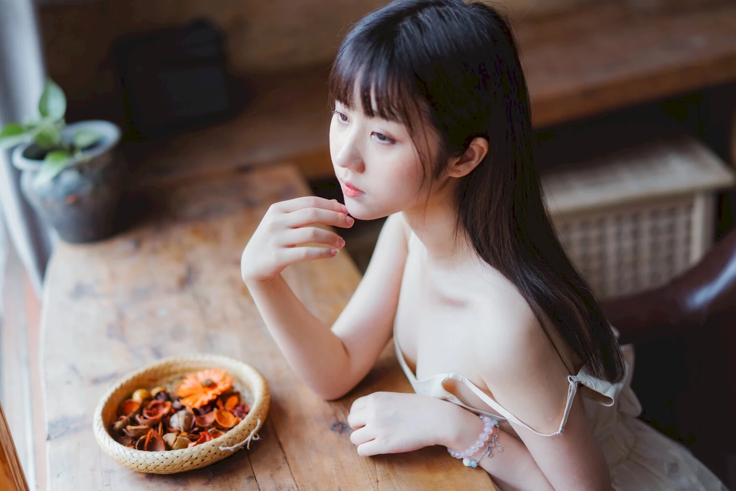 镜酱写真图片 性感美少女 网红模特