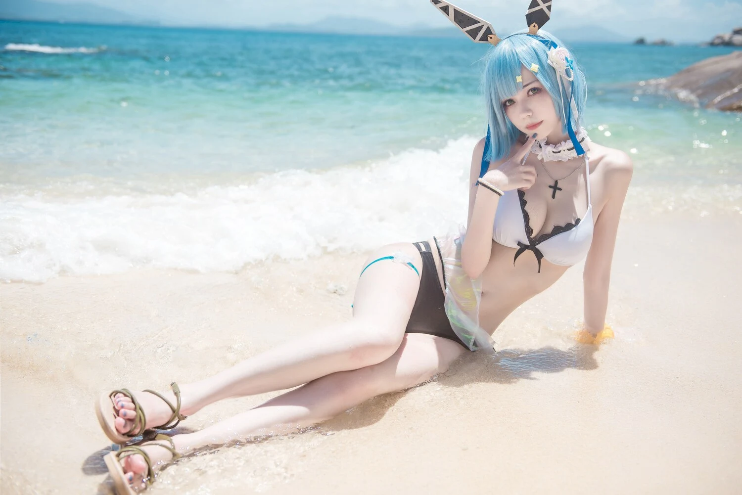 你的负卿写真图片 性感美少女 网红模特