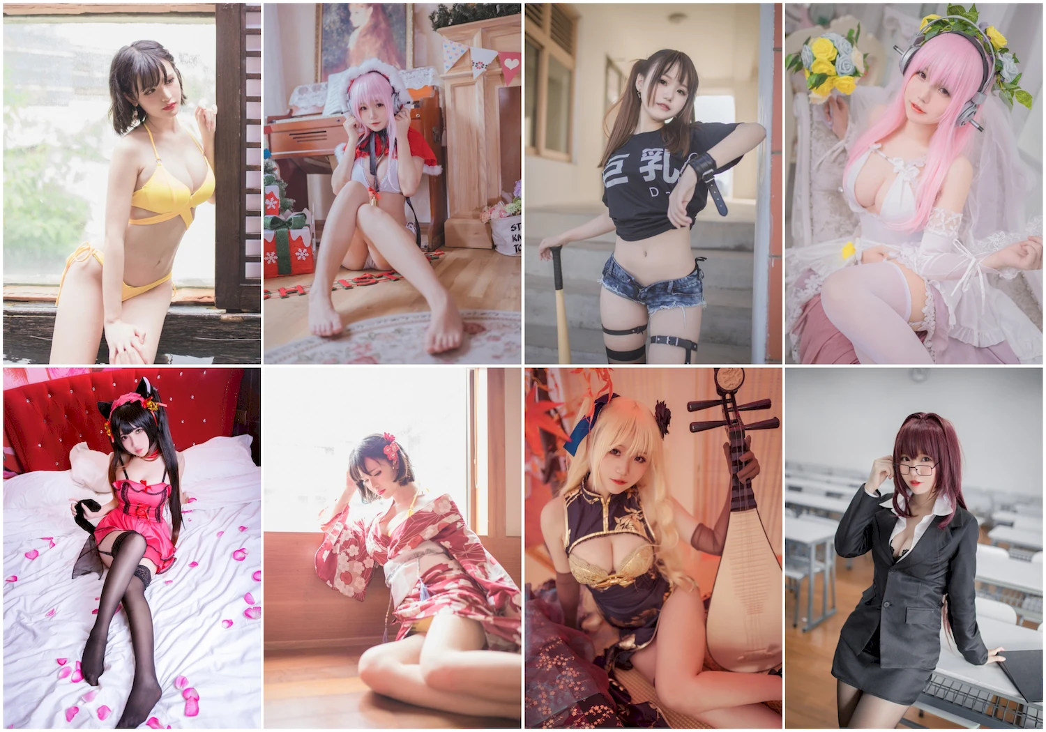 Yoko宅夏写真图片 性感美少女 网红模特