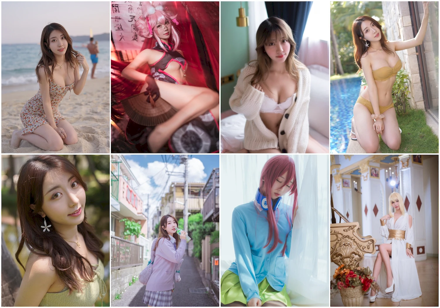 黑川写真图片 性感美少女 网红模特