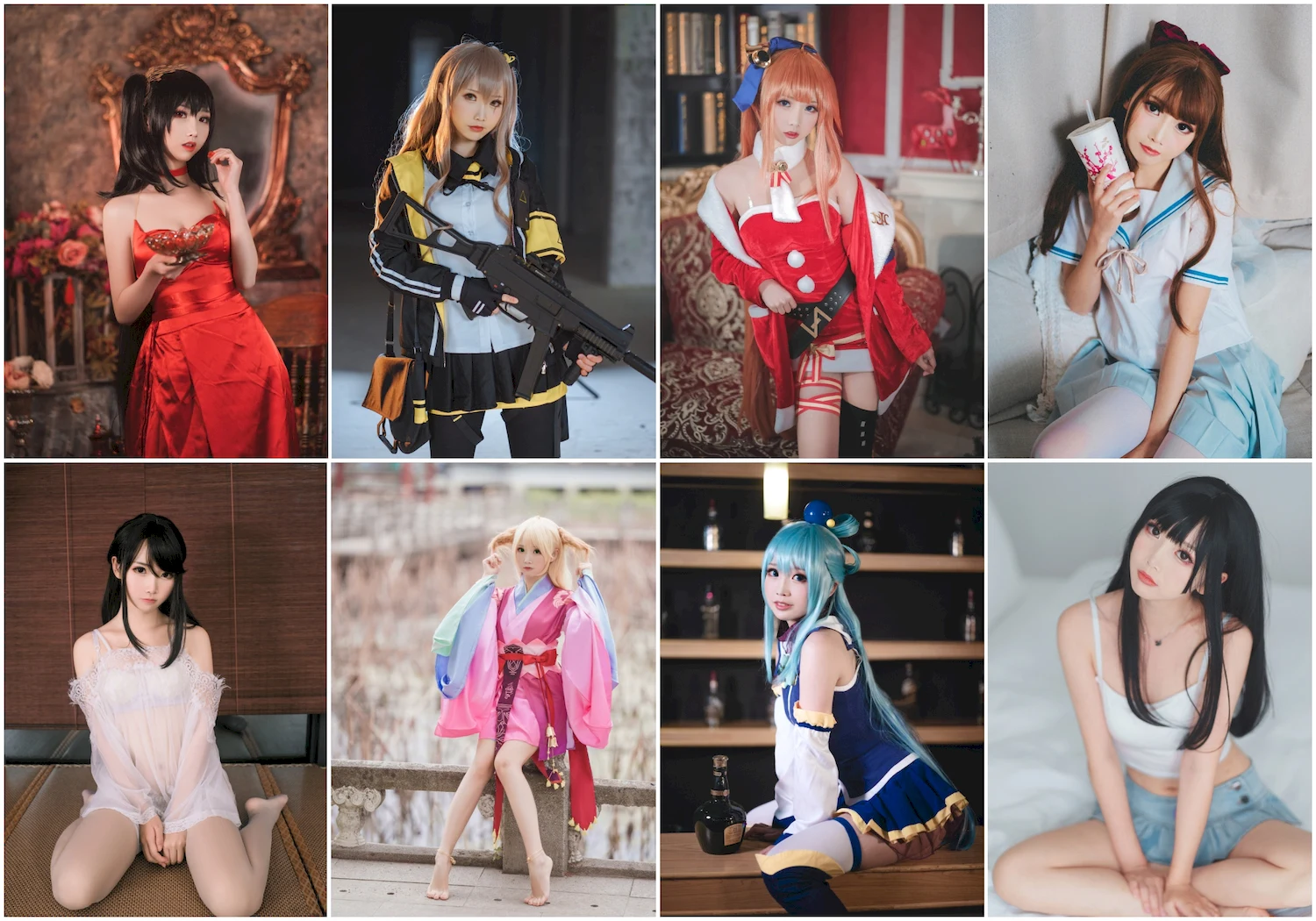 面饼仙儿写真图片 性感美少女 网红模特