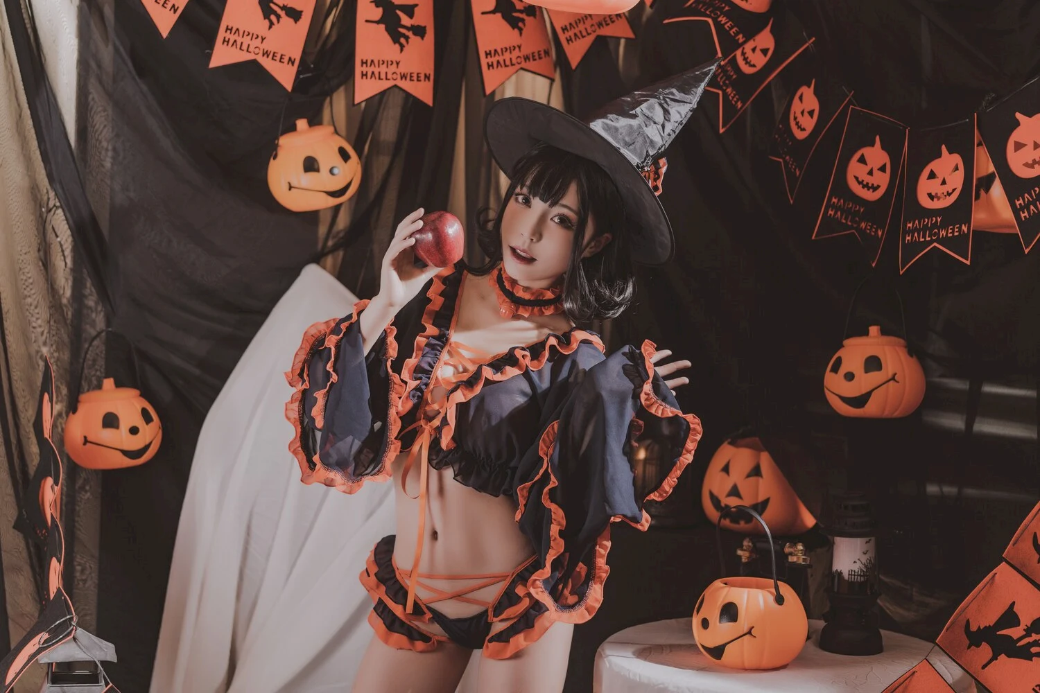 白易子教主写真图片 性感美少女 网红模特