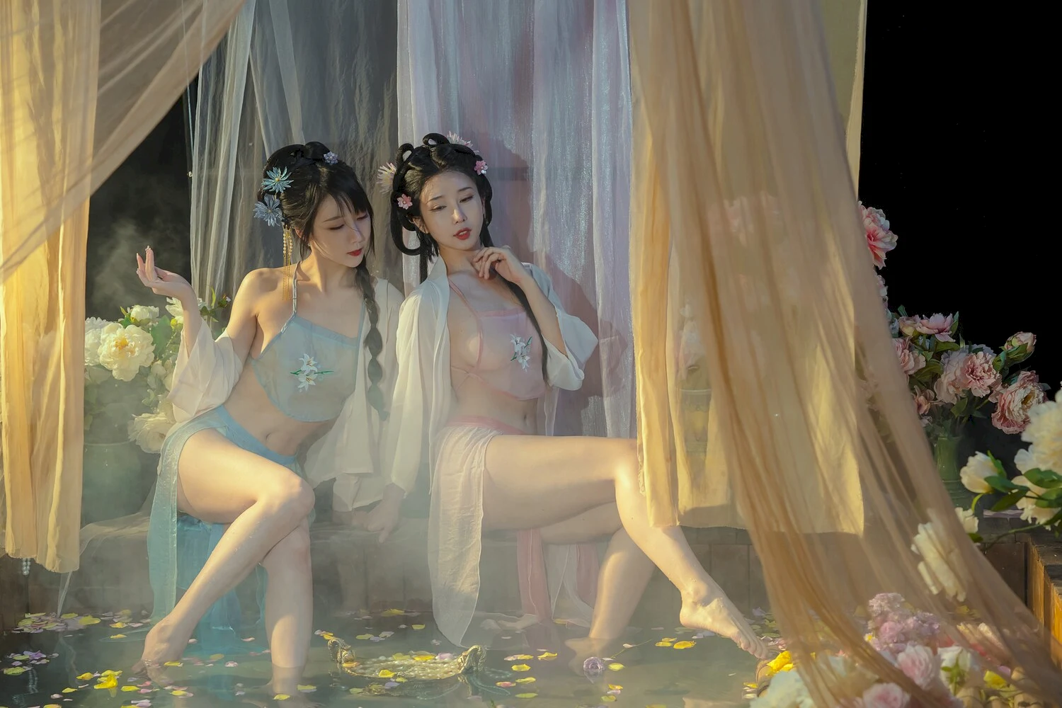 云溪溪写真图片 性感美少女 网红模特