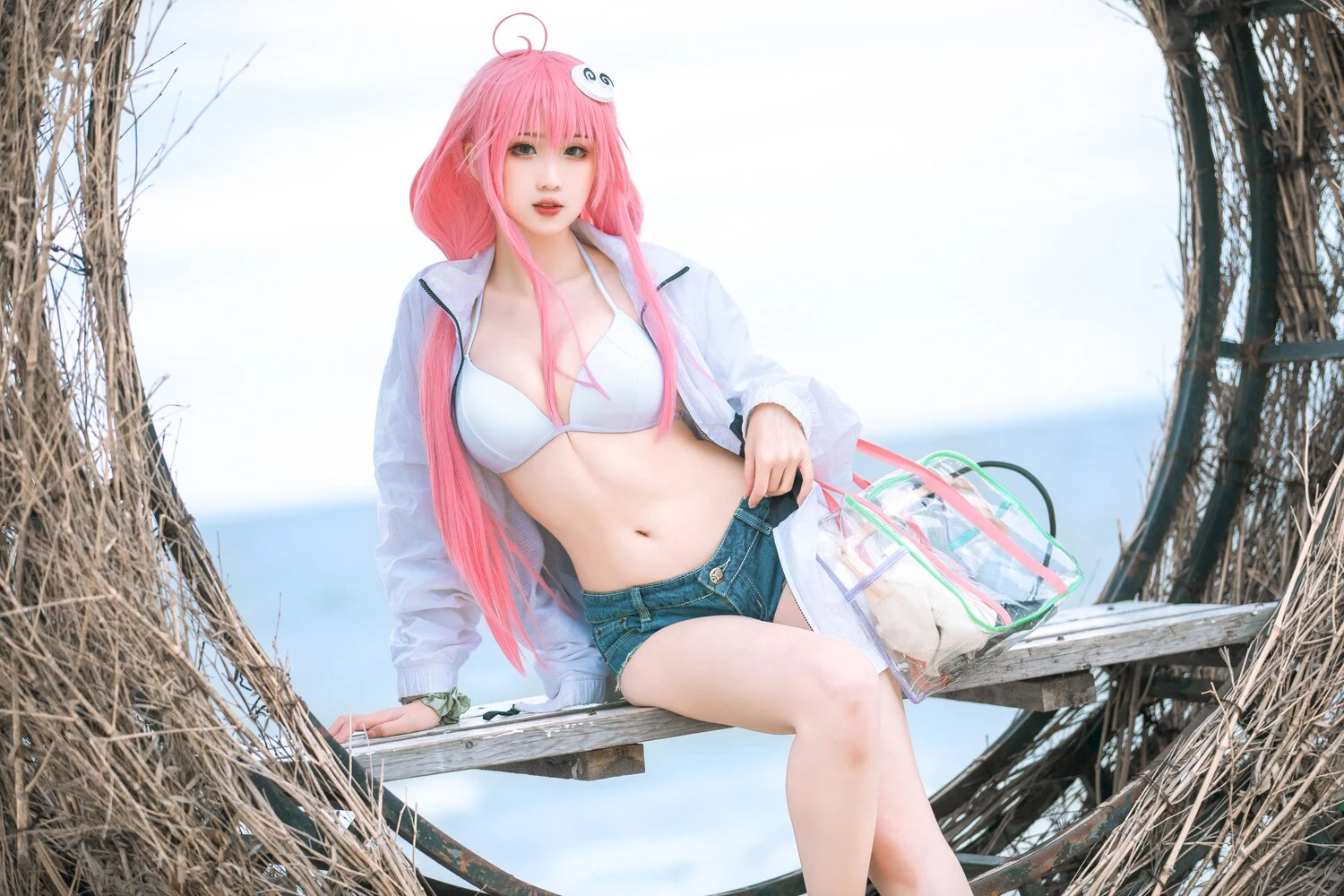 瓦斯塔亚小龙虾写真图片 性感美少女 网红模特