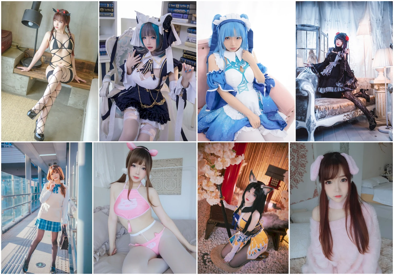 雪晴Astra写真图片 性感美少女 网红模特