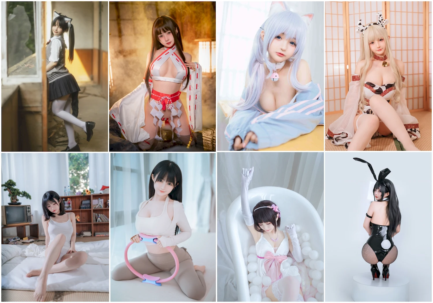 桜井宁宁写真图片 性感美少女 网红模特