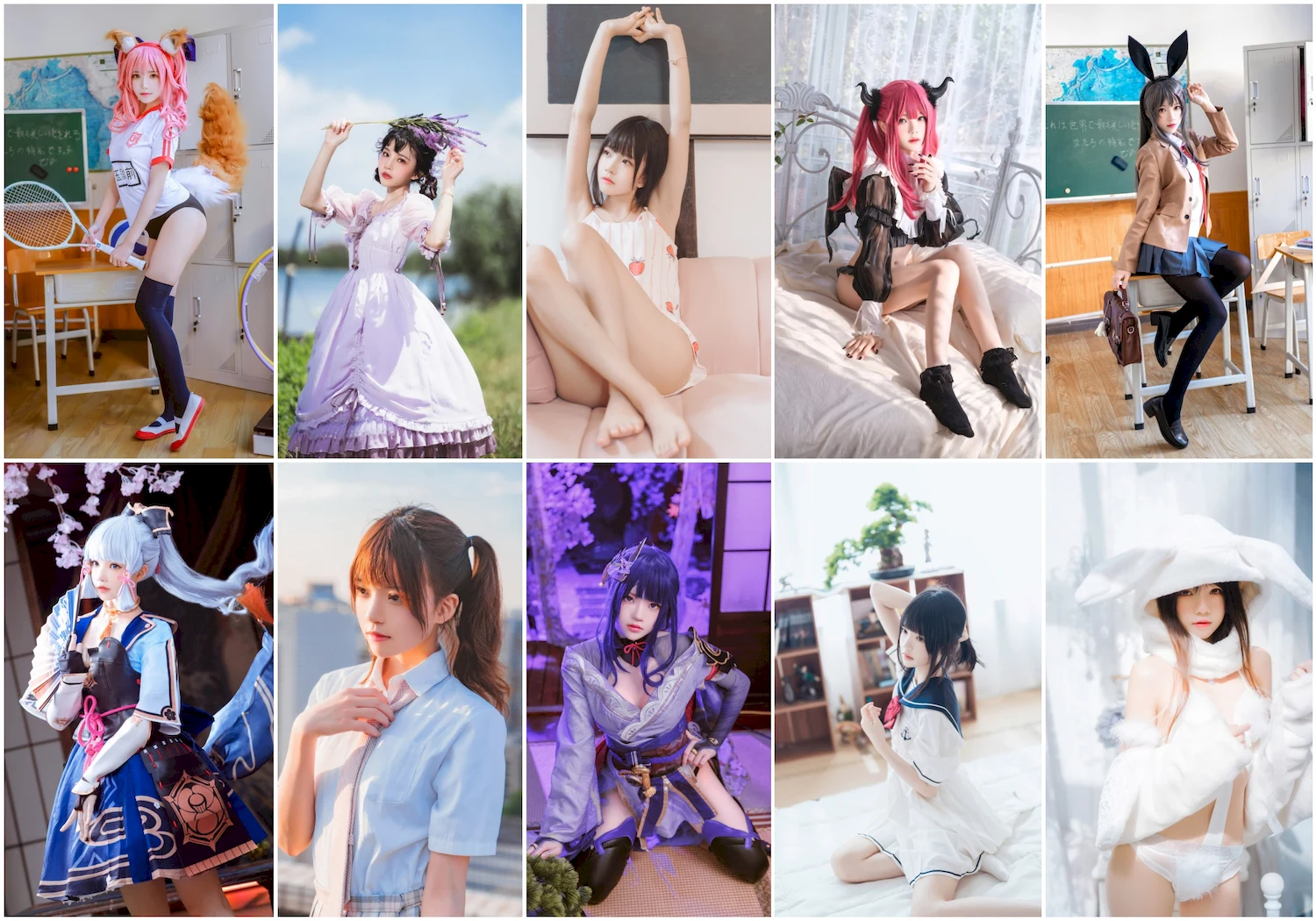 桜桃喵写真图片 性感美少女 网红模特