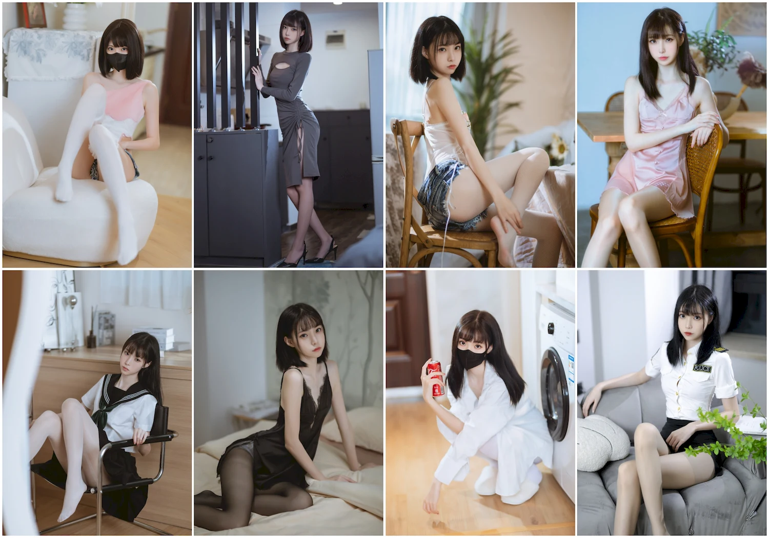 许岚LAN写真图片 性感美少女 网红模特