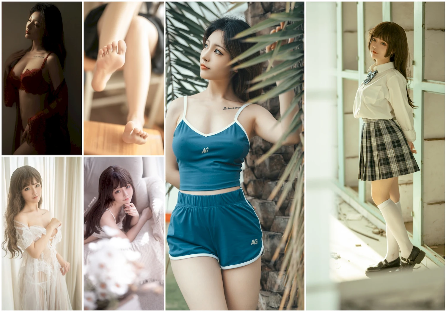 桃良阿宅写真图片 性感美少女 网红模特