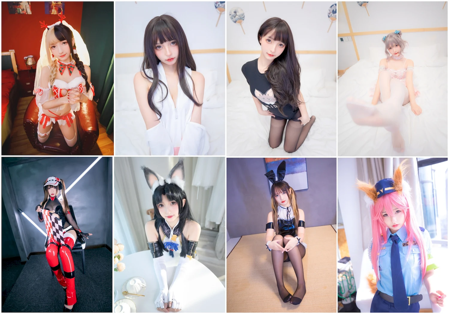 神楽坂真冬写真图片 性感美少女 网红模特