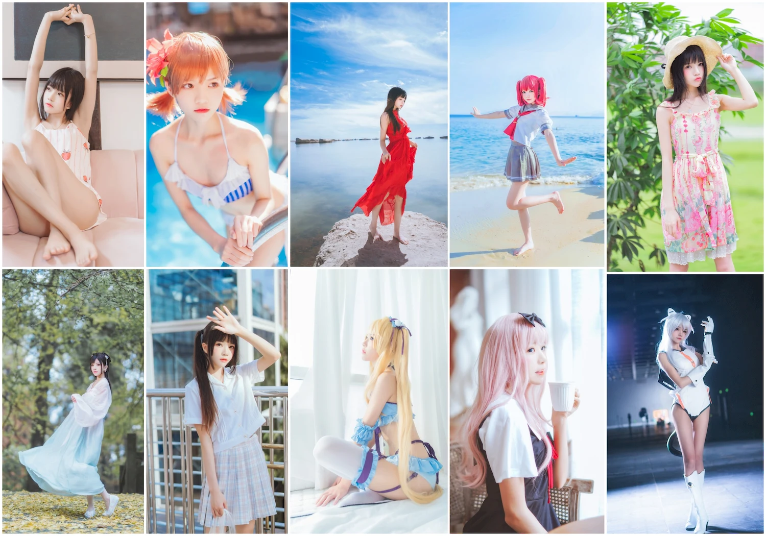 桜桃喵写真图片 性感美少女 网红模特
