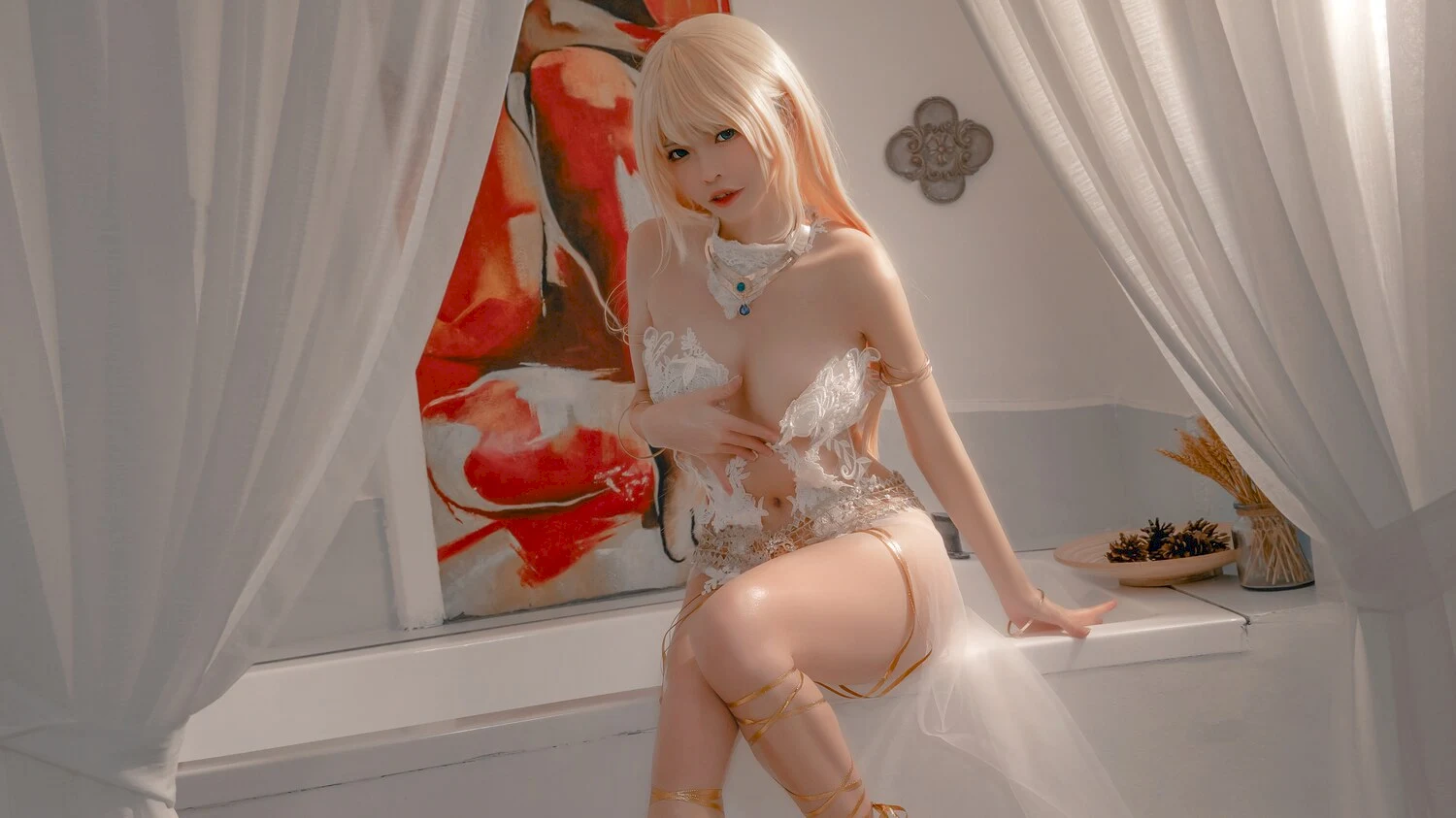 可可老师写真图片 性感美少女 网红模特