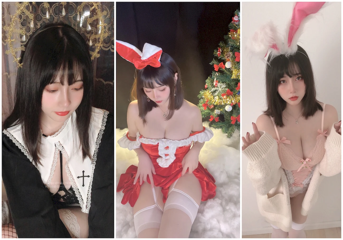是一只废喵了写真图片 性感美少女 网红模特