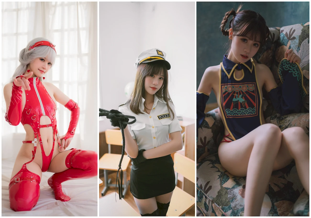 千反田鹿子写真图片 性感美少女 网红模特