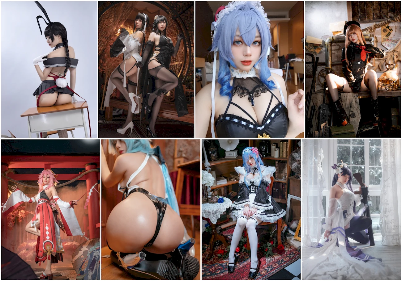 九言写真图片 性感美少女 网红模特