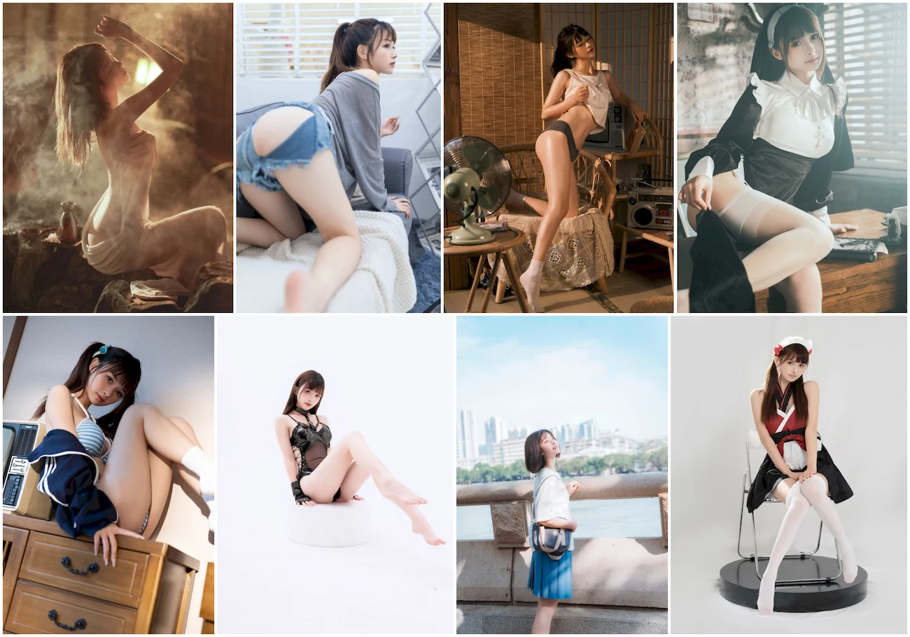 河豚抚子写真图片 性感美少女 网红模特