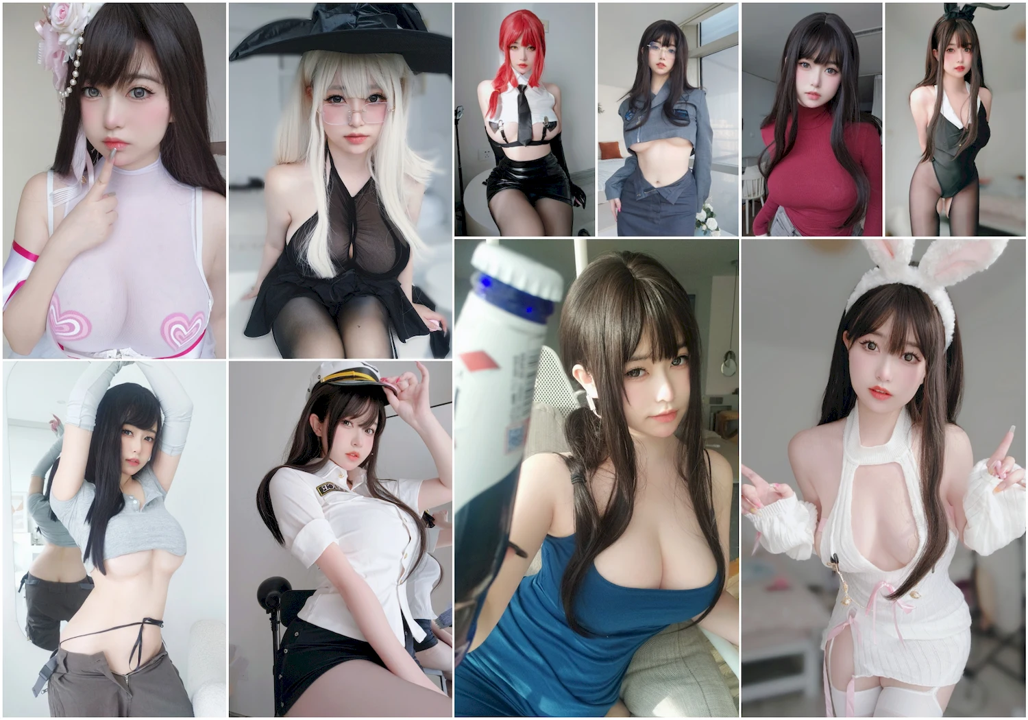 女主K写真图片 性感美少女 网红模特