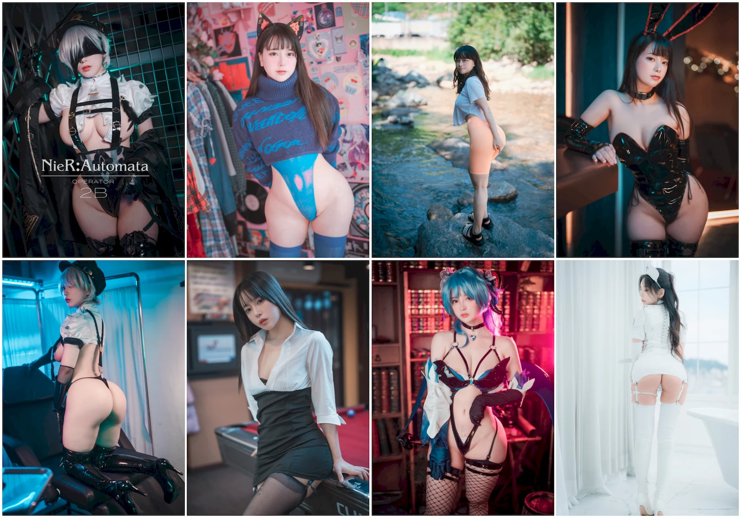 ZziZzi写真图片 性感美少女 网红模特