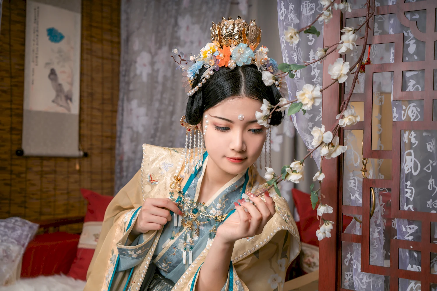许枳写真图片 性感美少女 网红模特