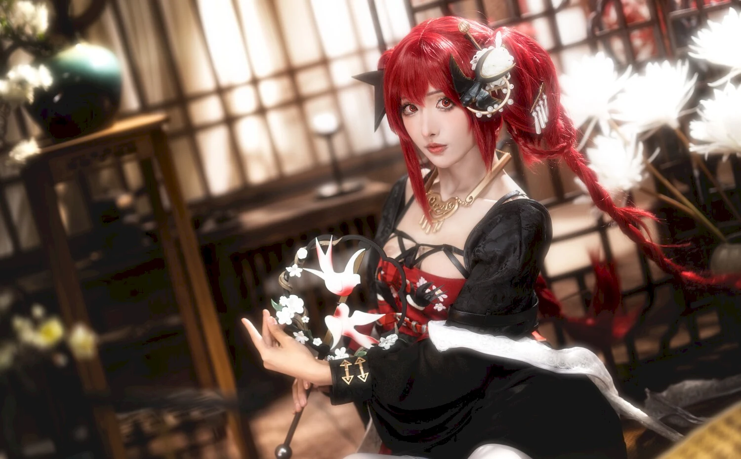 紫氯氯写真图片 性感美少女 网红模特