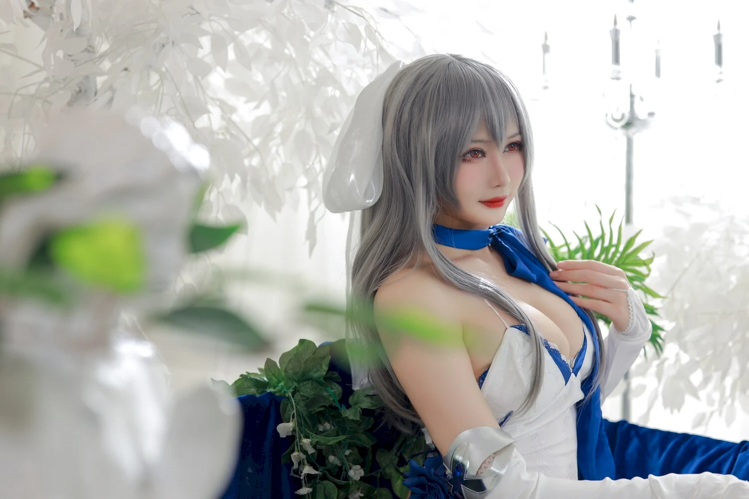 兔胖胖min写真图片 性感美少女 网红模特