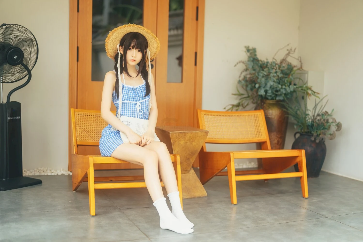 发条少女(迷之呆梨)写真图片 性感美少女 网红模特