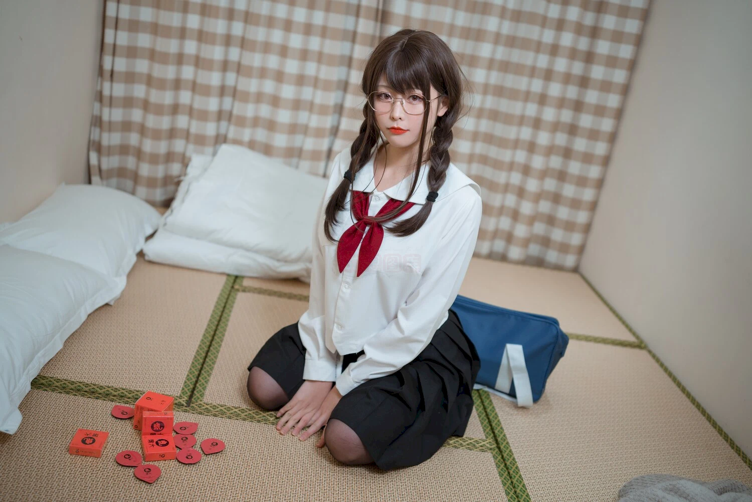 樱岛嗷一写真图片 性感美少女 网红模特
