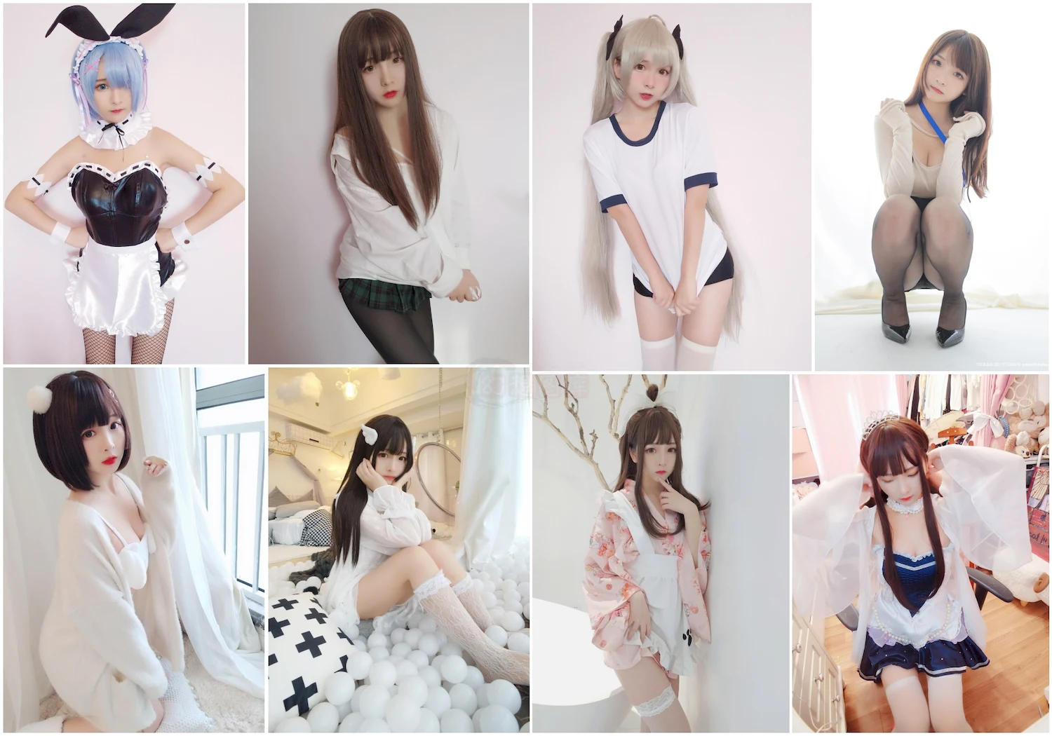 古川写真图片 性感美少女 网红模特
