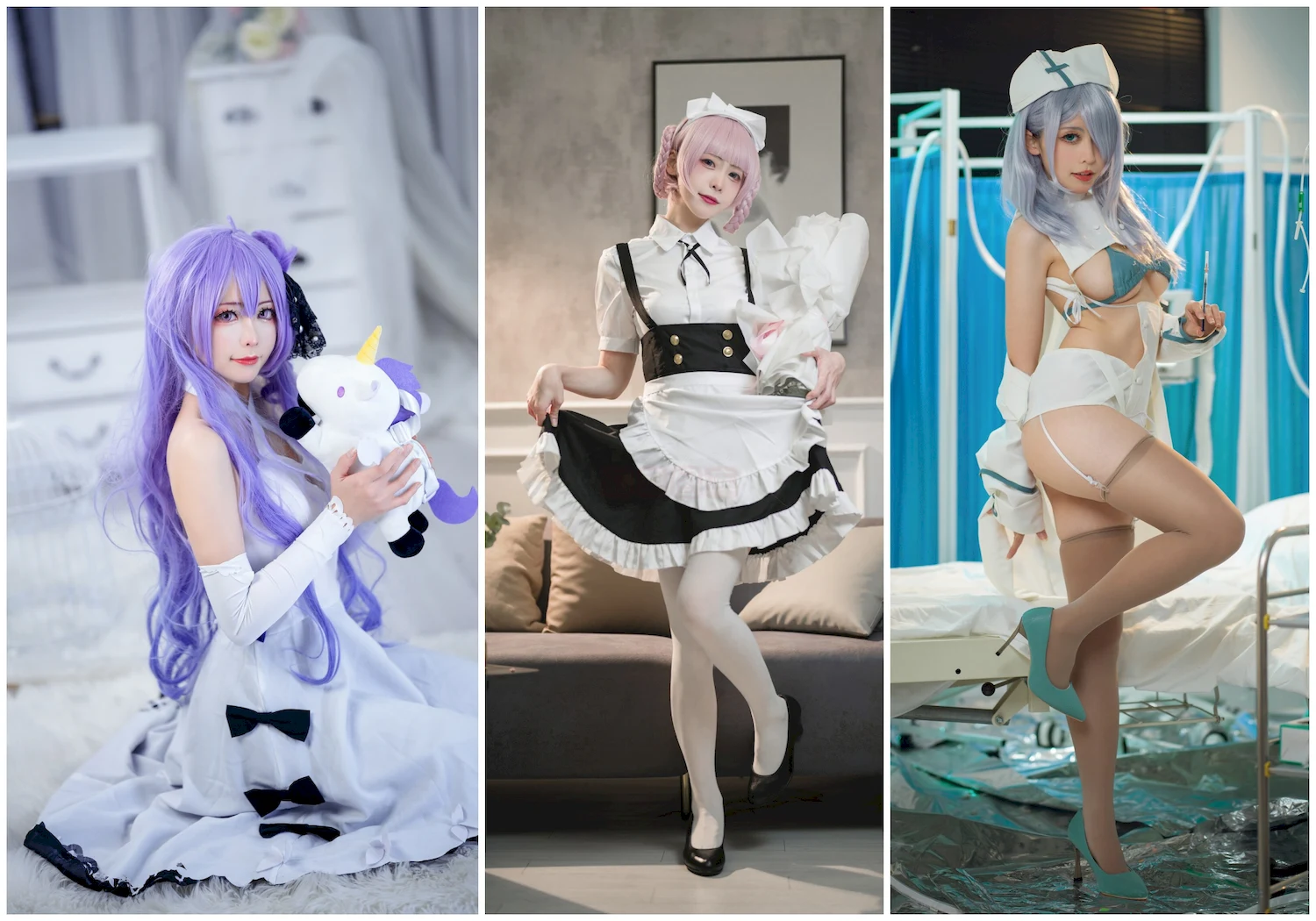樱岛嗷一写真图片 性感美少女 网红模特