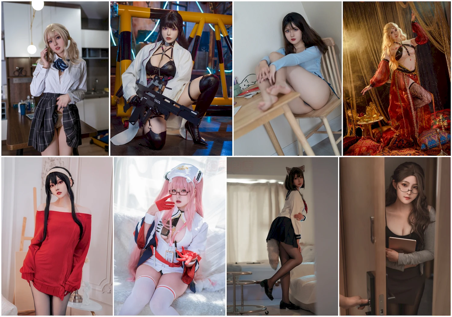 Natsuko夏夏子写真图片 性感美少女 网红模特