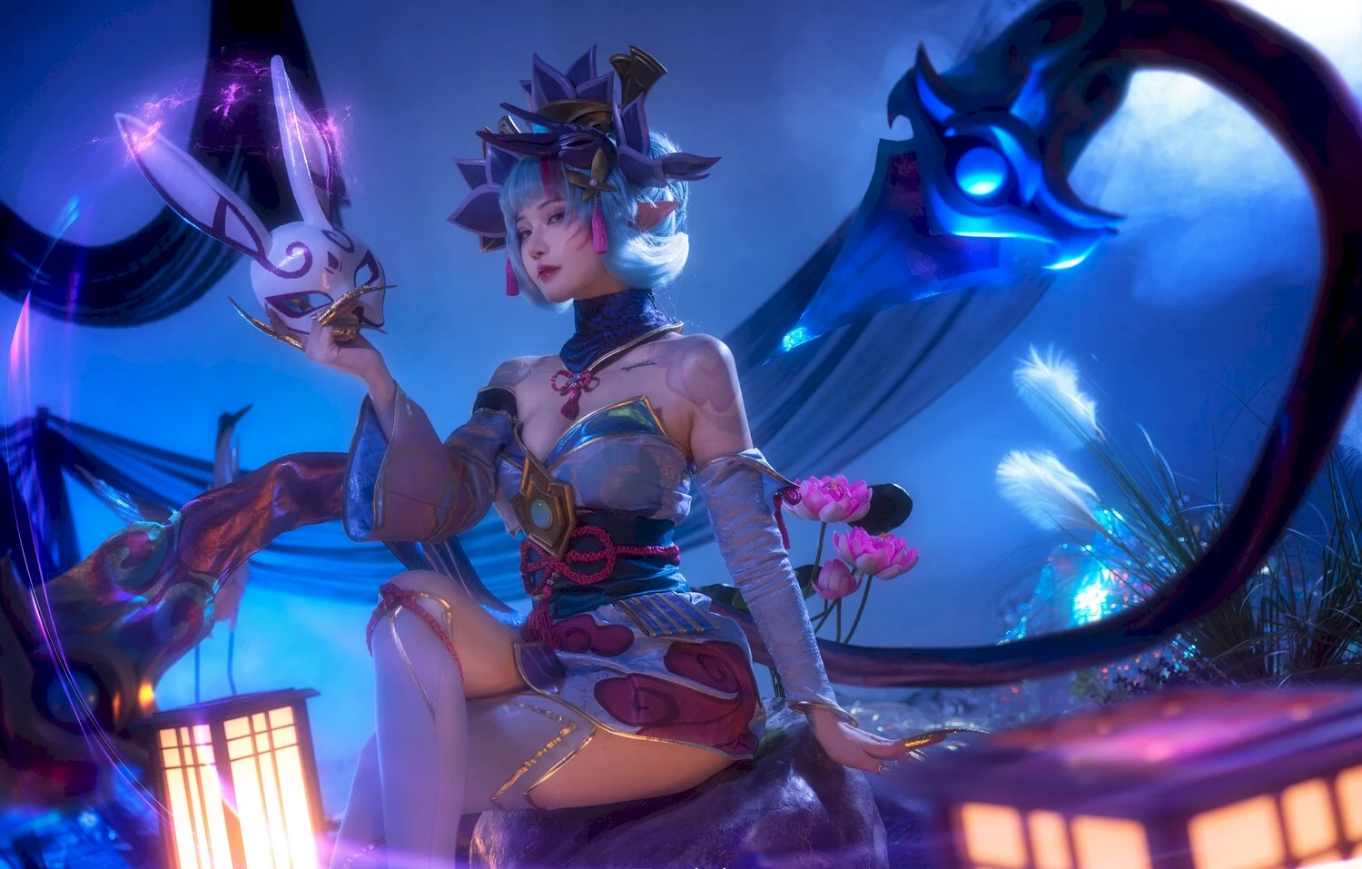 露兒大魔王写真图片 性感美少女 网红模特