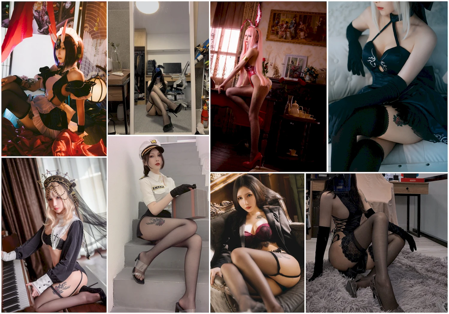 Vams子写真图片 性感美少女 网红模特
