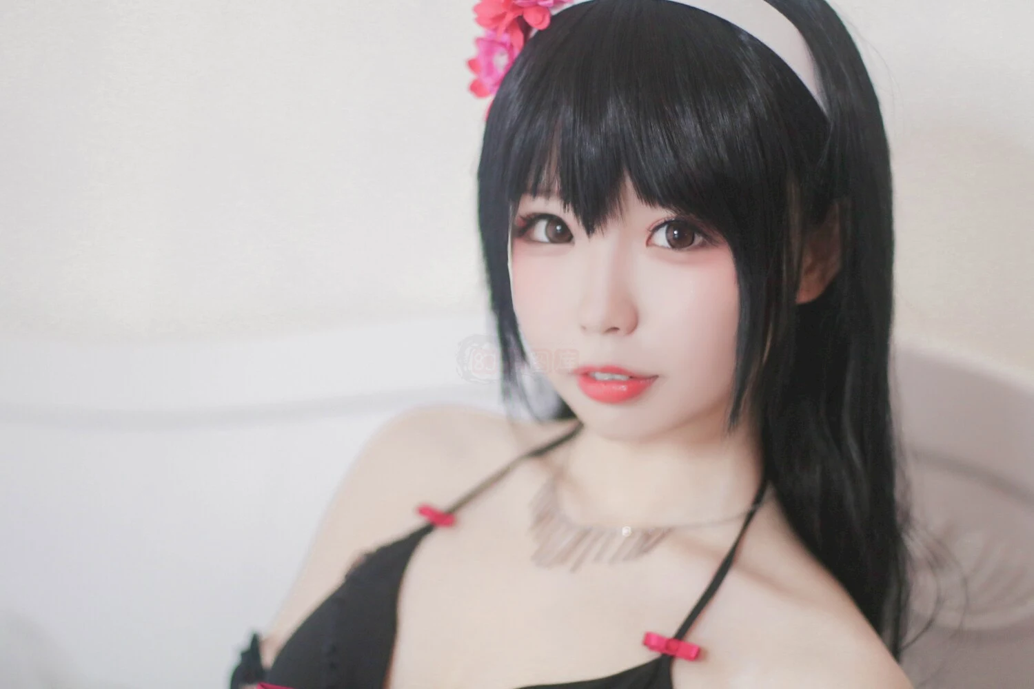 十万珍吱伏特写真图片 性感美少女 网红模特