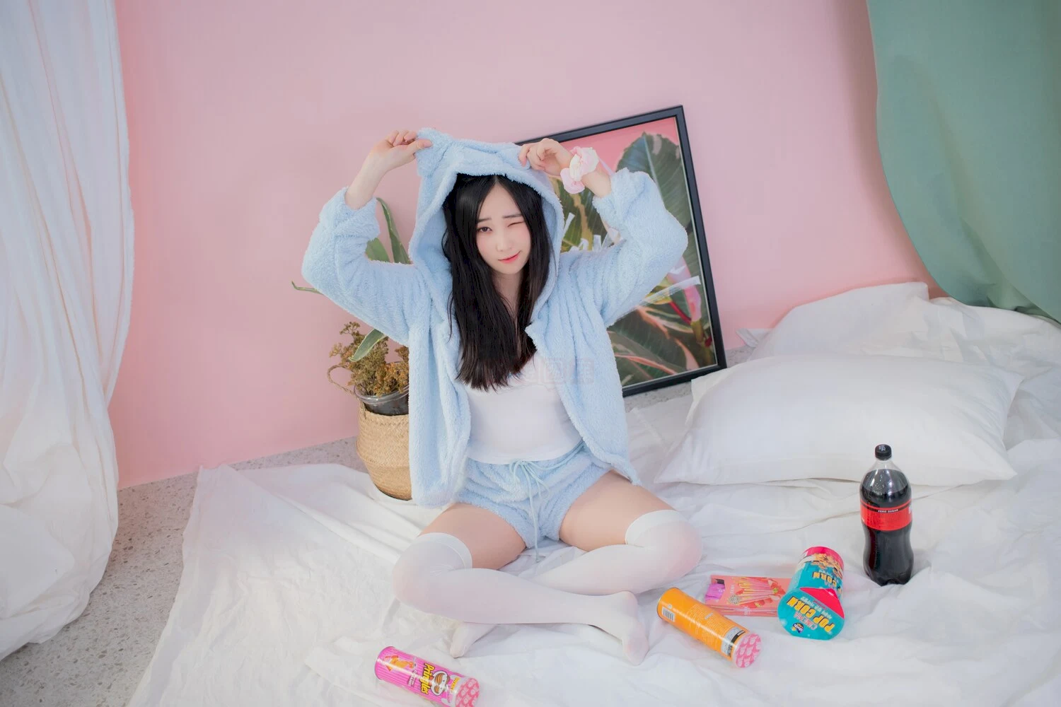 Bambi밤비写真图片 性感美少女 网红模特