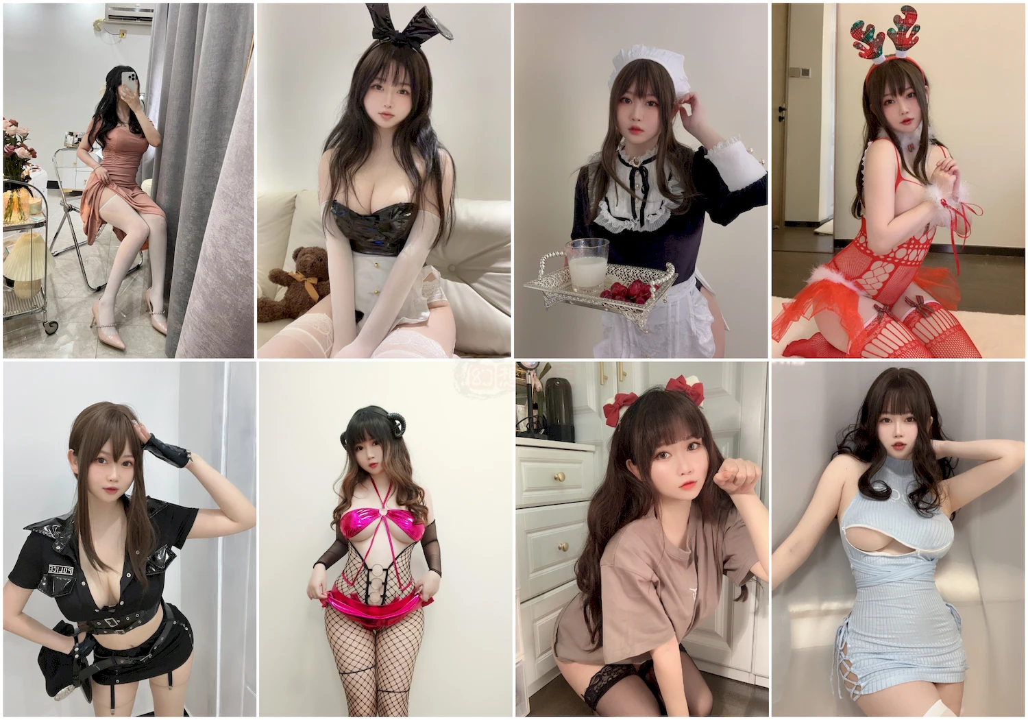 是依酱呀写真图片 性感美少女 网红模特