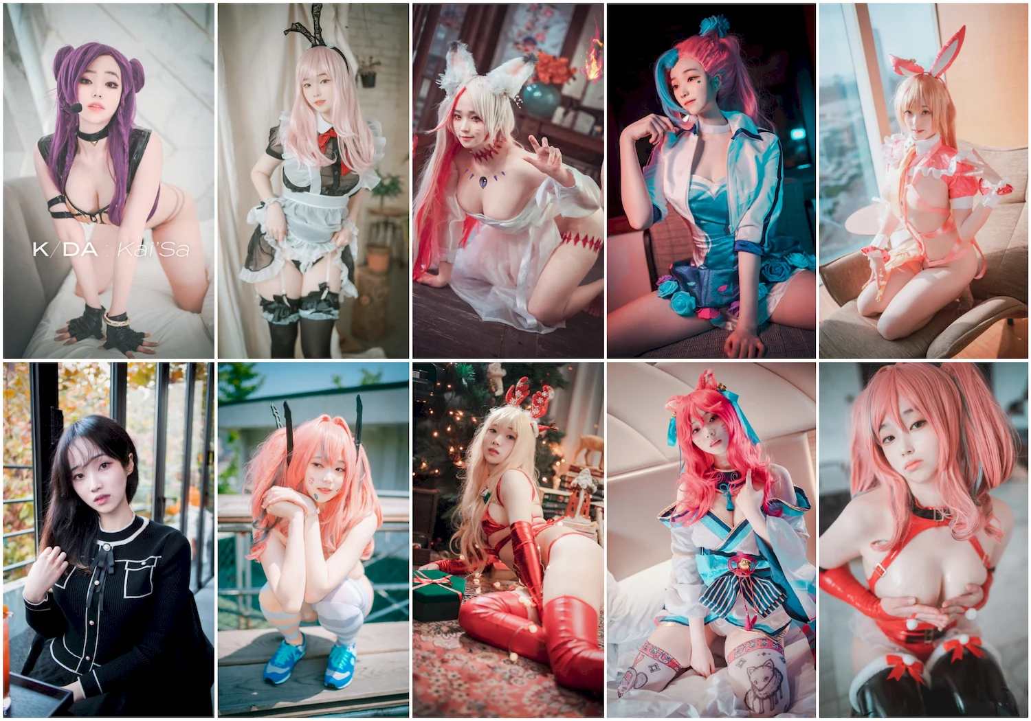 Bambi밤비写真图片 性感美少女 网红模特