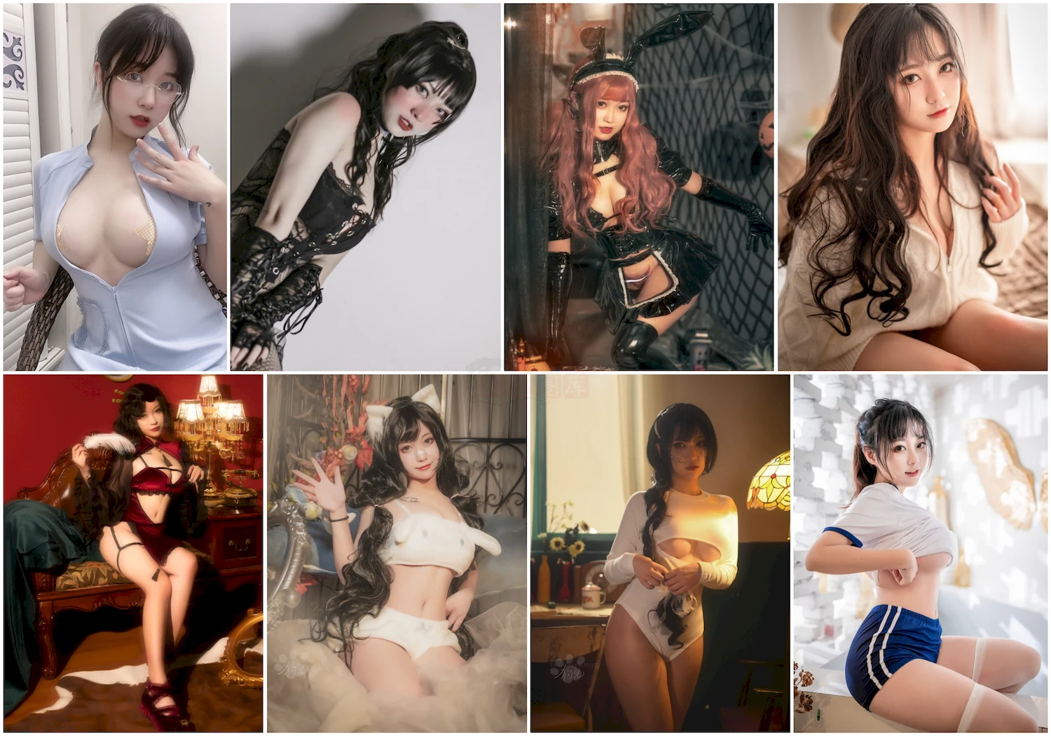 奇行家狗崽写真图片 性感美少女 网红模特