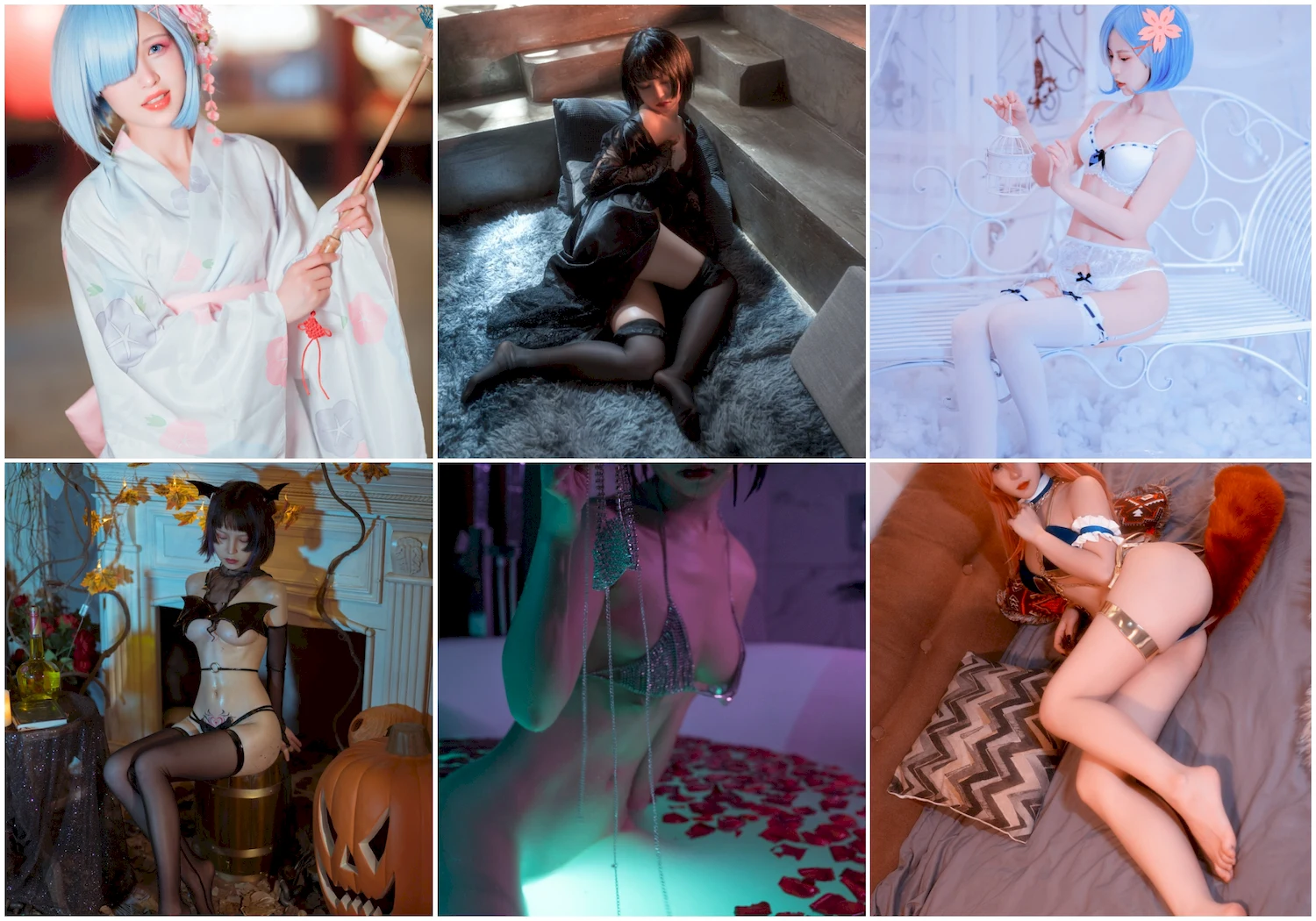 晕崽Zz写真图片 性感美少女 网红模特