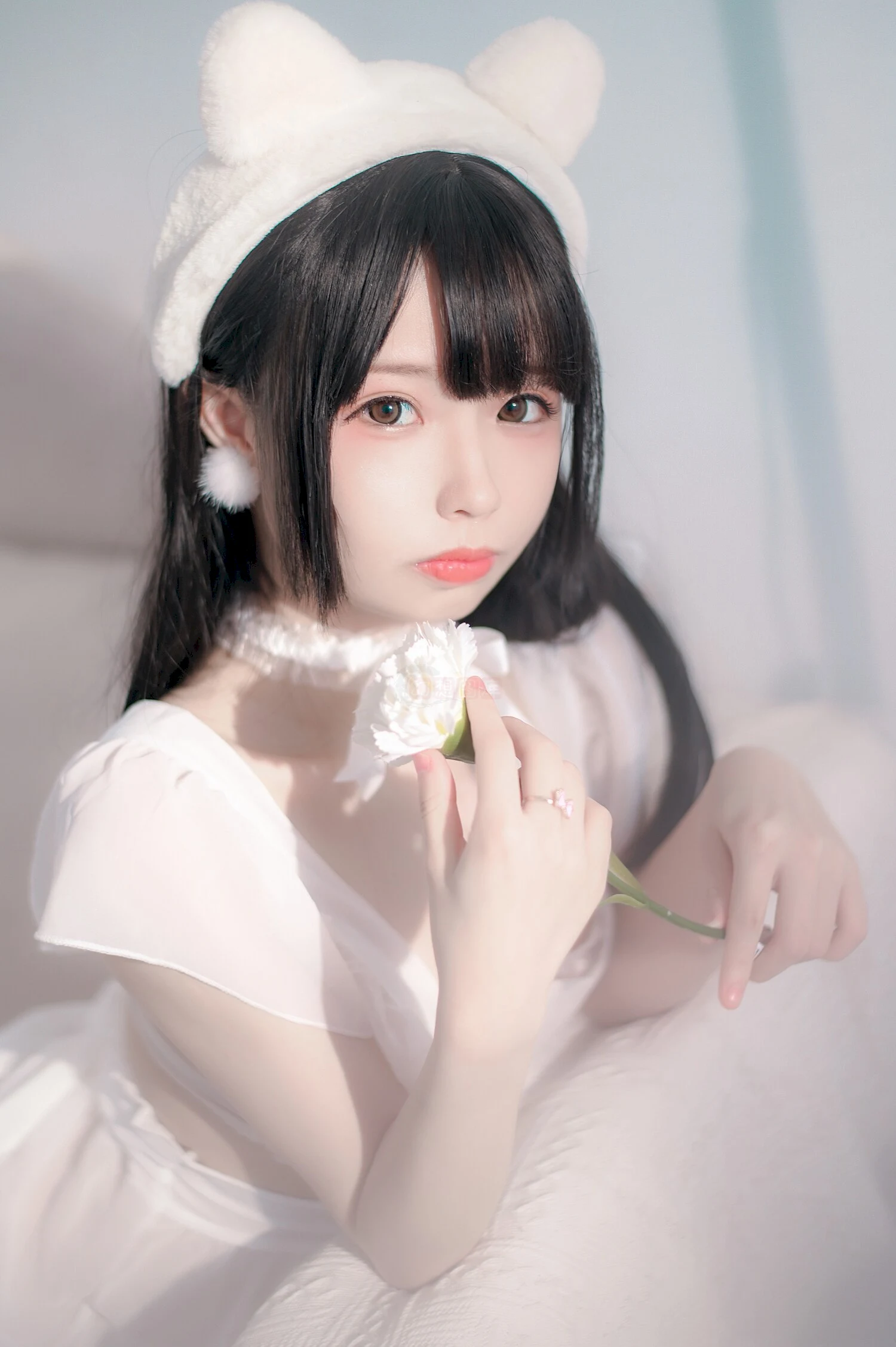 十万珍吱伏特写真图片 性感美少女 网红模特
