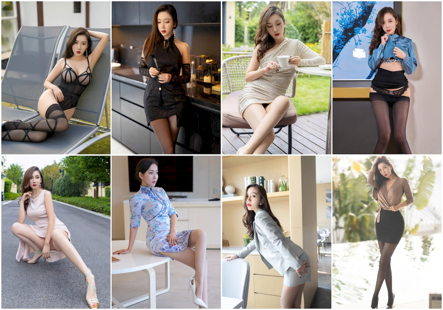 艾静香写真图片 性感美少女 网红模特