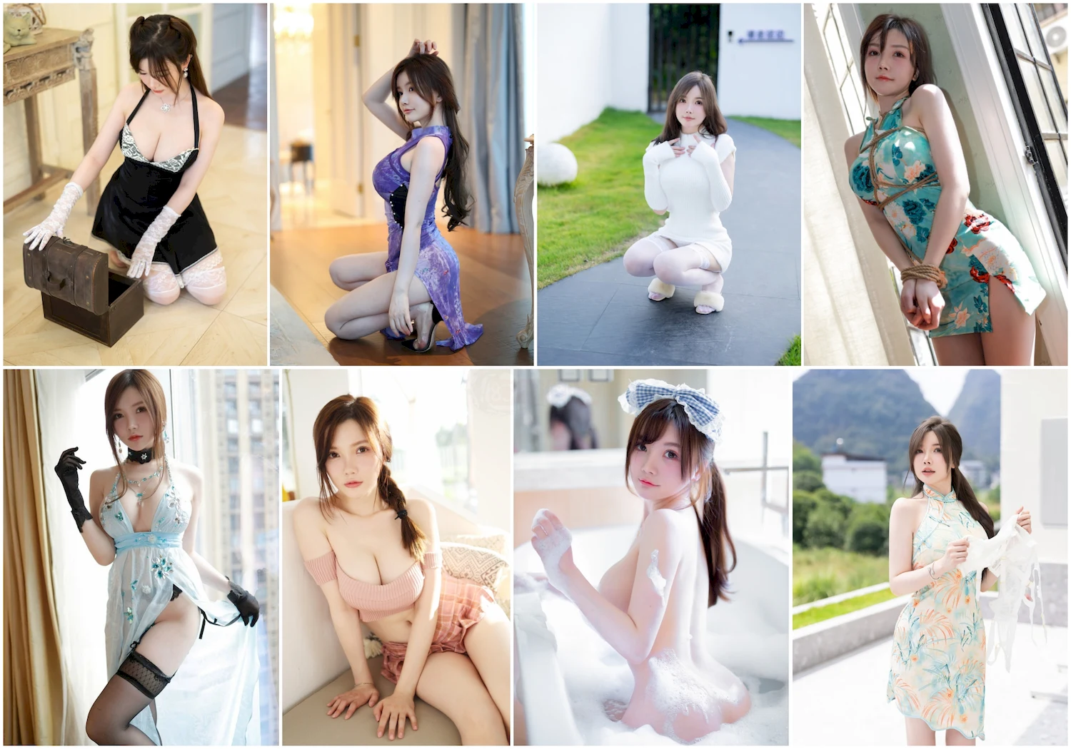 糯美子MINIbabe写真图片 性感美少女 网红模特