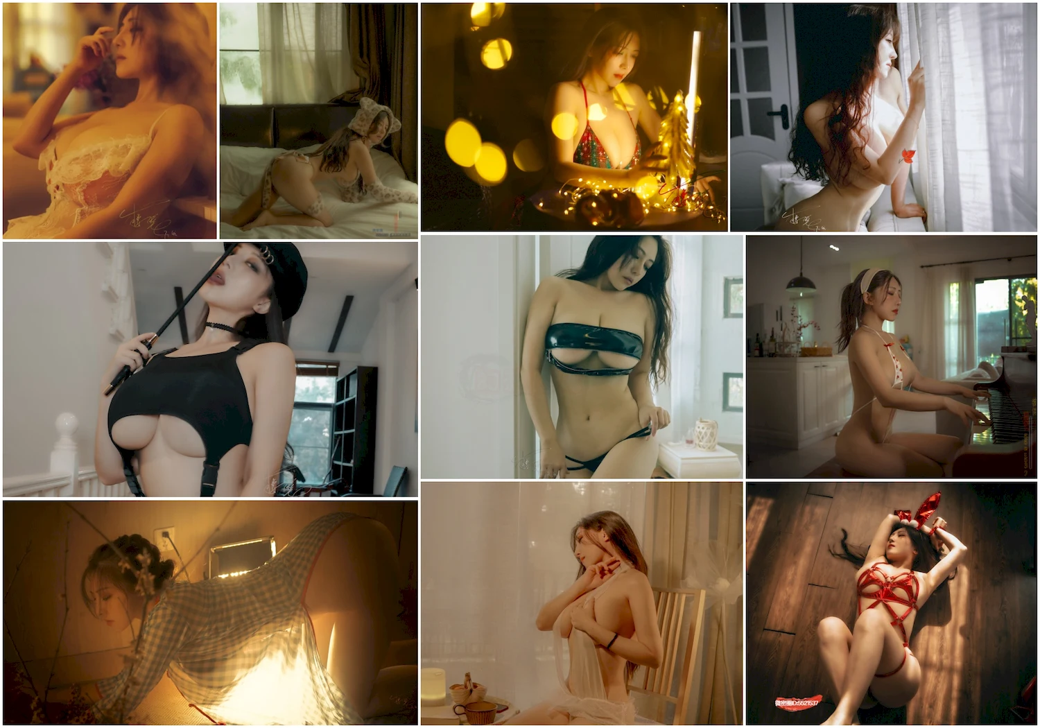 樱晚GiGi写真图片 性感美少女 网红模特